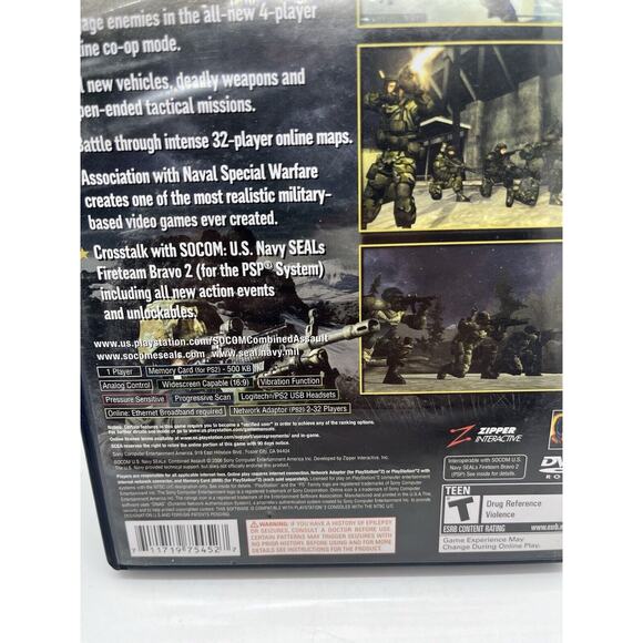 SOCOM 2 US Navy SEALS Greatest Hits PS2 PlayStation 2 CIB Manual Tested Works - Picture 3 of 6